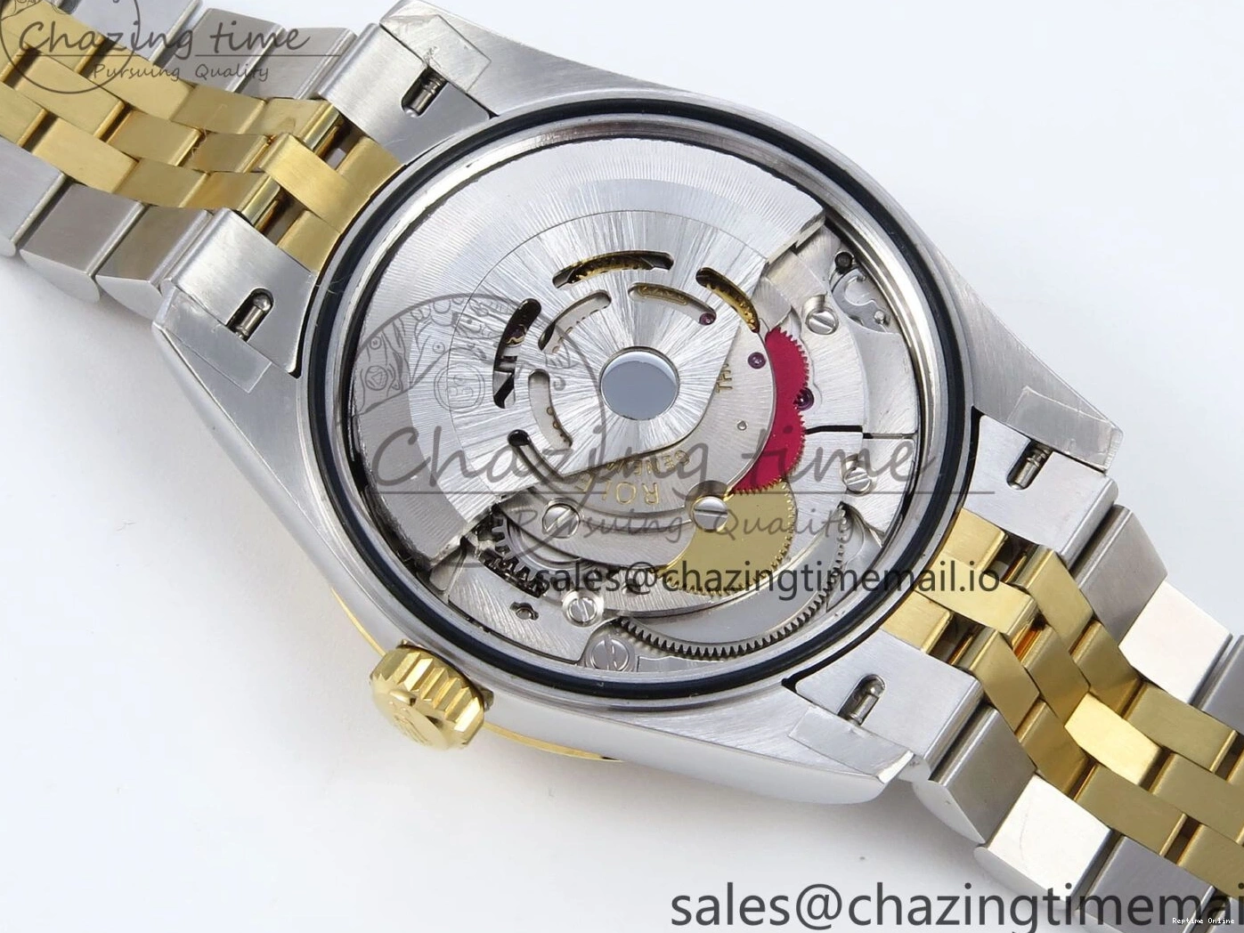 0513 Attractive DateJust 31 278383RBR JARF 1:1 Best Edition 904L Steel Gray Roman Diamonds Dial on SS YG Jubilee Bracelet HZ 880